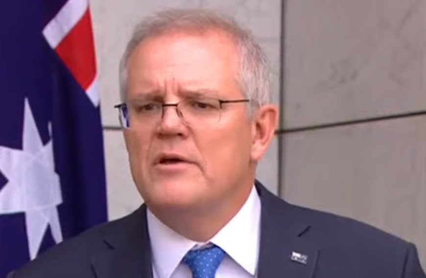 Scott Morrison Pushes For A Divided Australia: “You Get Vaccinated and All This Changes”