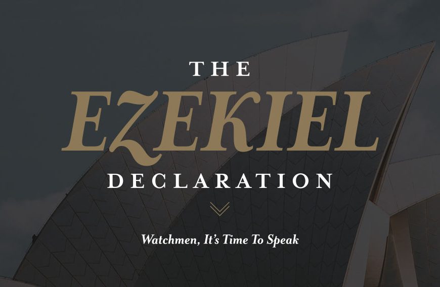 An Important Update from the Authors of the Ezekiel Declaration