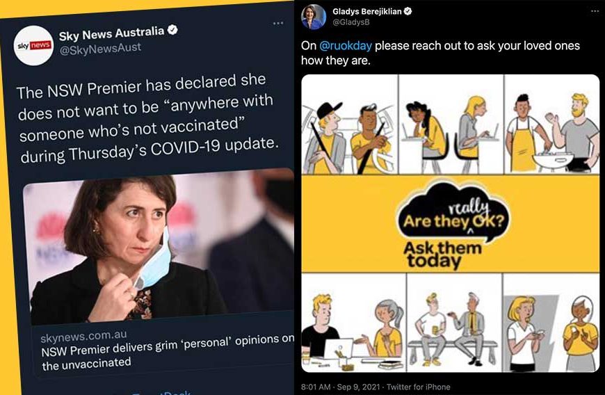 Australians Slam “Love Your Neighbour, Just Not the Unvaxxed” Tone-Deaf Hypocrisy of Its Political Leaders