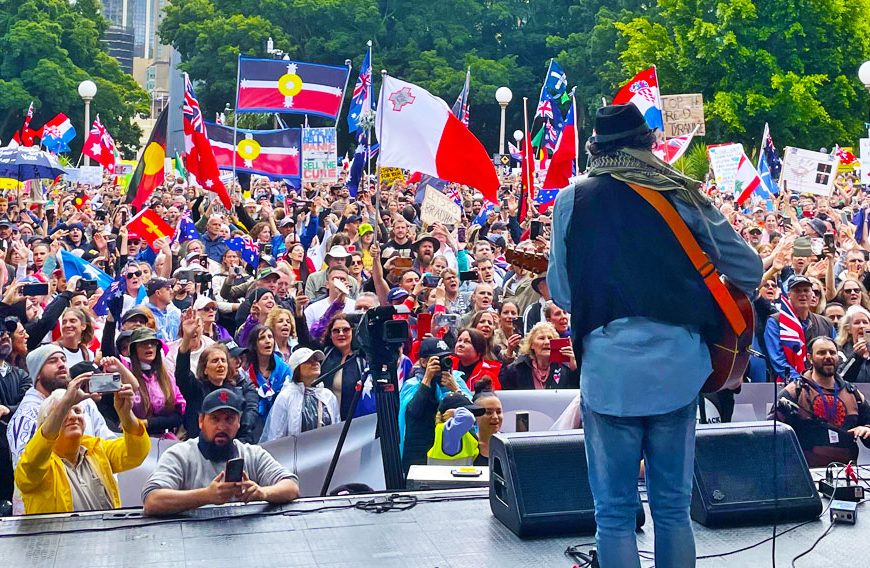 Freedom Rally Protests Continue as Even Stronger Crowds Fill Australian Streets With the Voice of Dissent