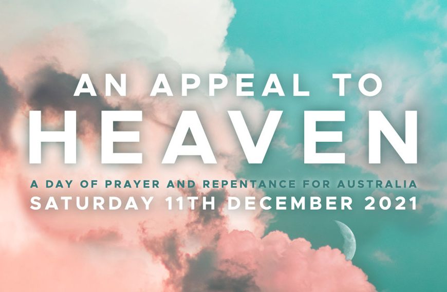 National Day of Prayer & Repentance for Australia: Saturday 11 December 2021