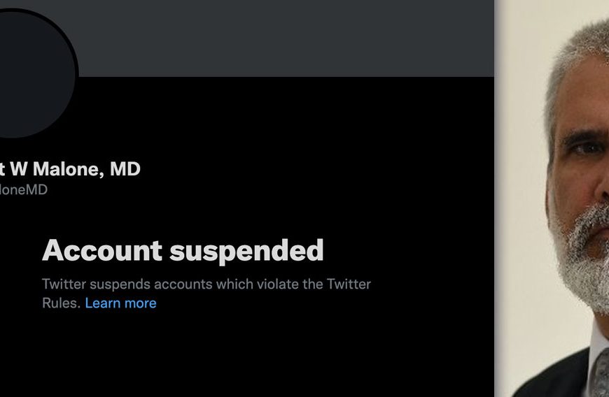 Twitter Permanently Suspends Virologist and mRNA Inventor