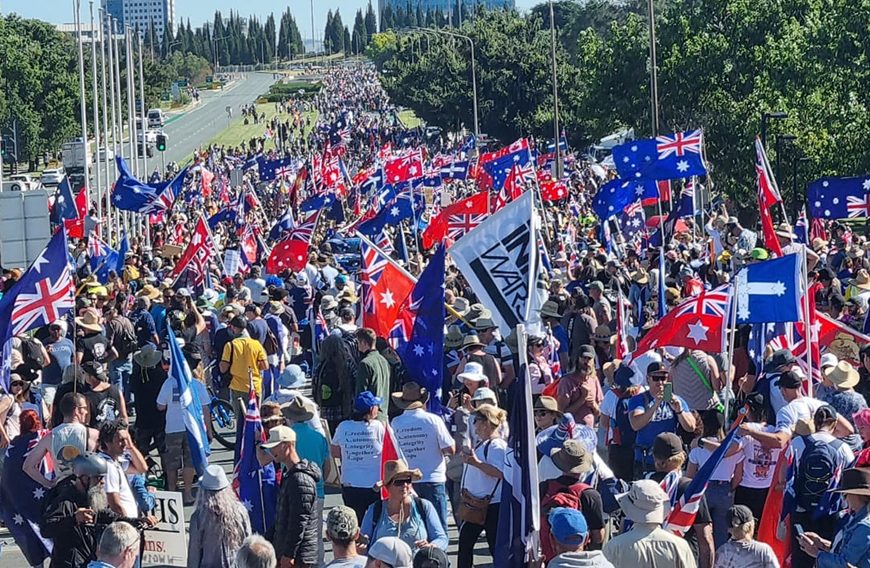 The Canberra Rally for Freedom Is a Massive Game-Changer