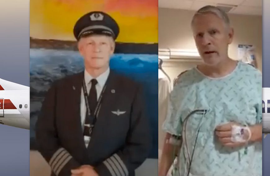 Pilot Blames COVID Vaccine For Massive Heart Attack He Suffered Just 6 Minutes After Landing Plane