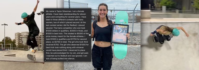 Female Skateboarder Speaks Out After Losing Multiple Events to Transgender Athletes: “I Am Sick of Being Bullied Into Silence”