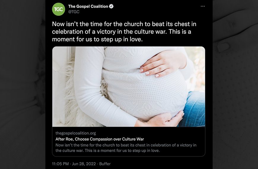 Some Christians Think We Should Not Celebrate the SCOTUS Win for Life