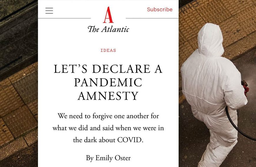 No Amnesty for Pandemic Madness