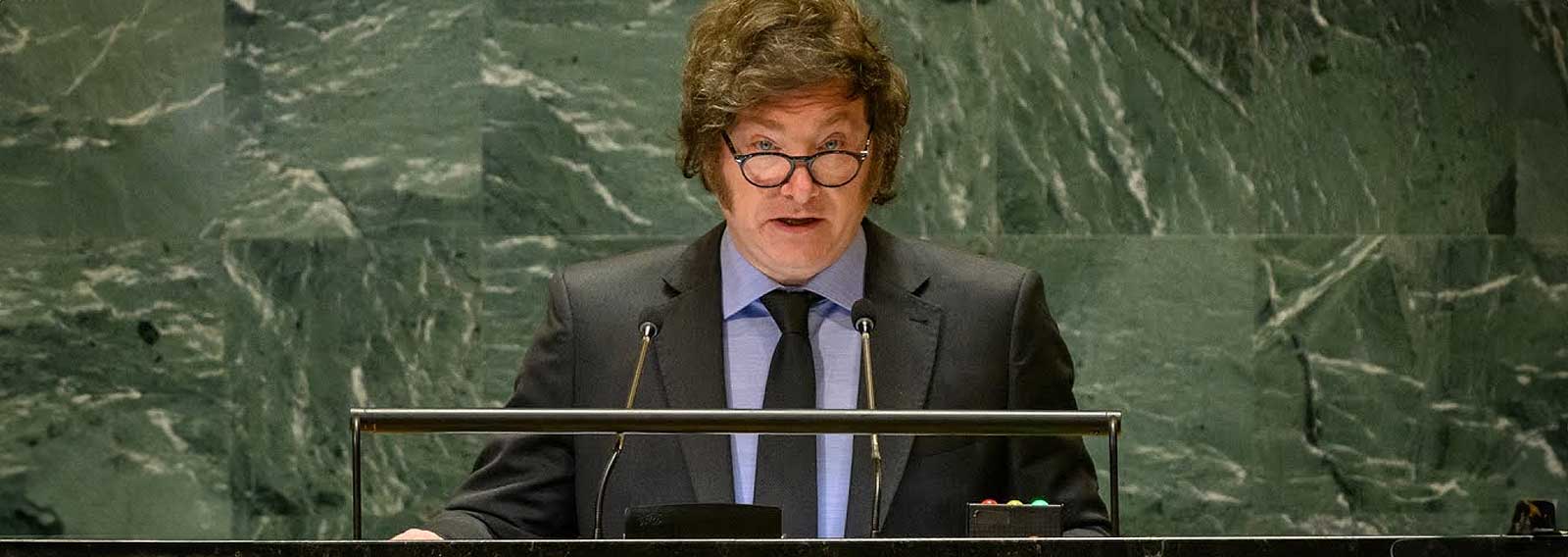 Javier Milei Slams the UN for Ditching Freedom for Socialism, Calls “Lockdowns a Crime Against Humanity!”