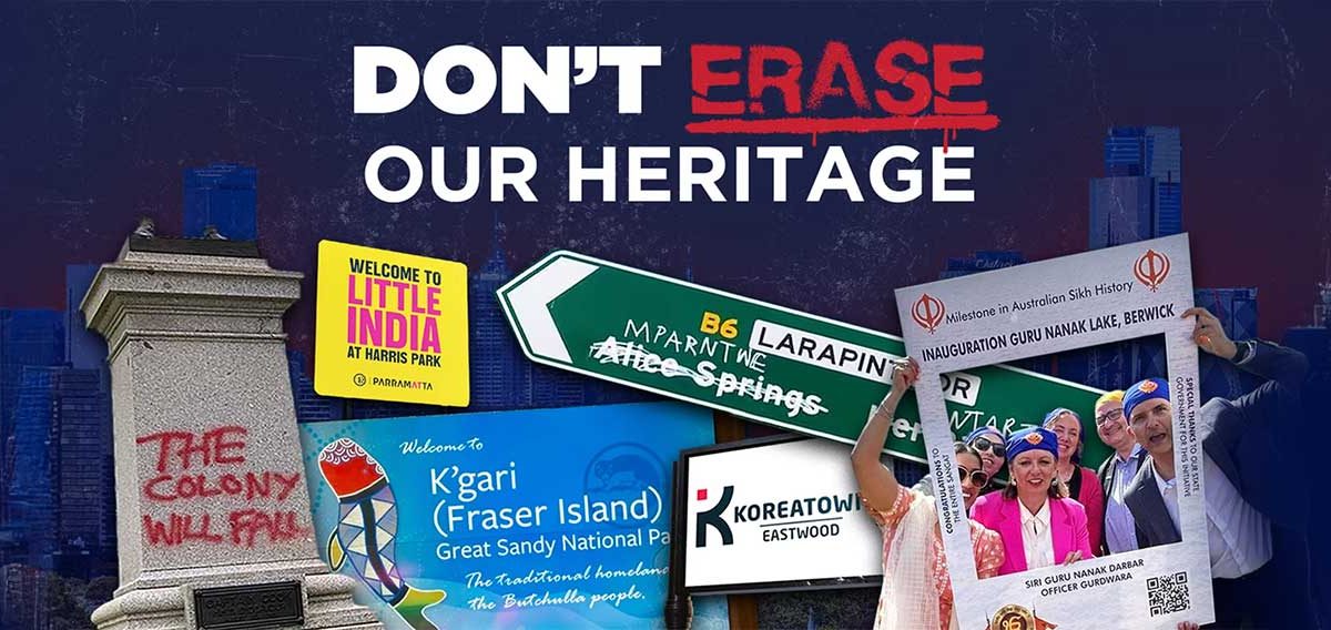 Name Back Campaign Launched to Defend Australia’s Historical Legacy