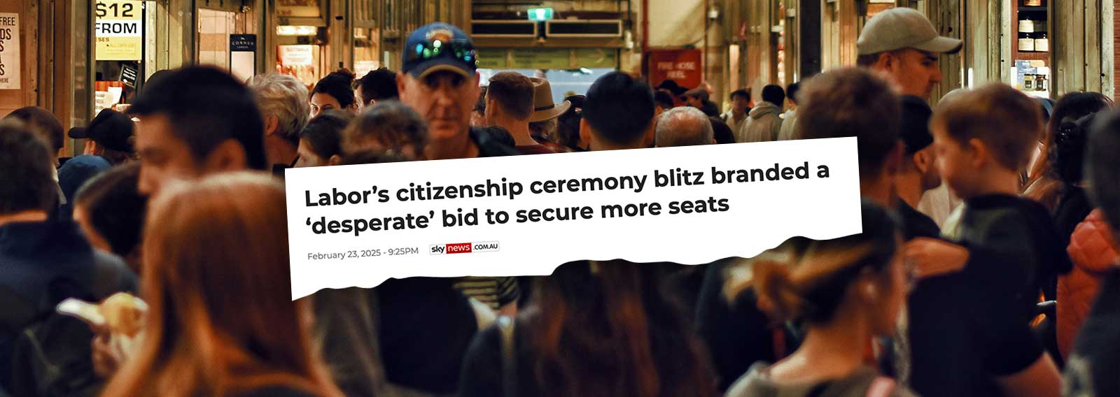 Labor in Damage Control After Turning Citizenship Ceremony Into “Catwalk for Candidates”